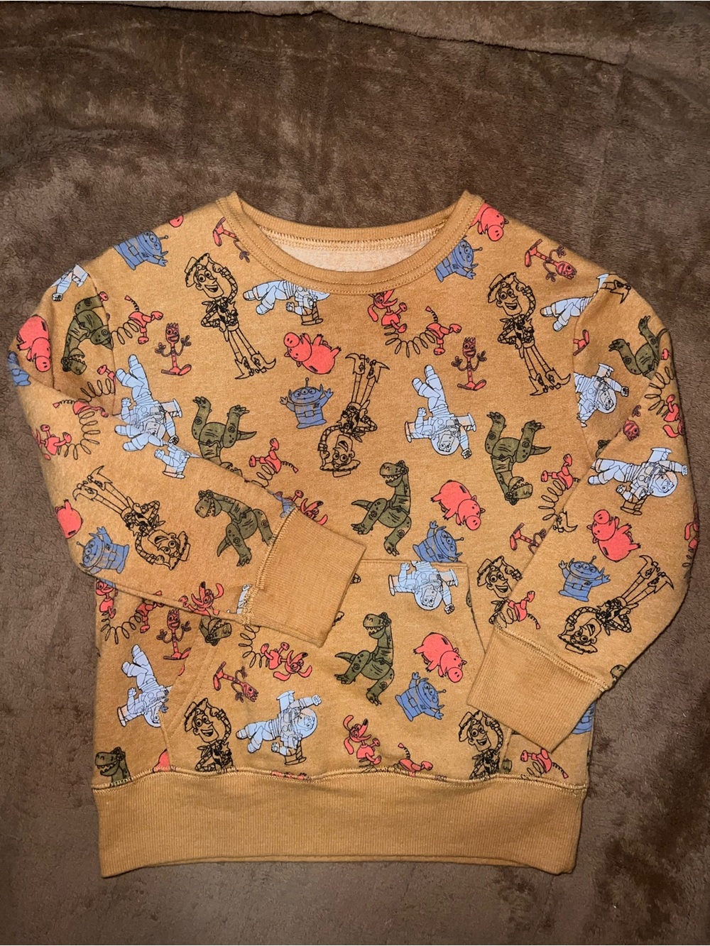 Disney Kids Toy Story Print Pullover Sweatshirt size 4T
